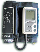 Portable 24-hour blood pressure and pulse meter BAT41-1