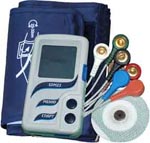 Blood pressure and ECG Holter monitor 