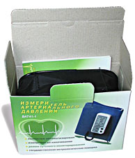 Portable blood pressure and pulse meter